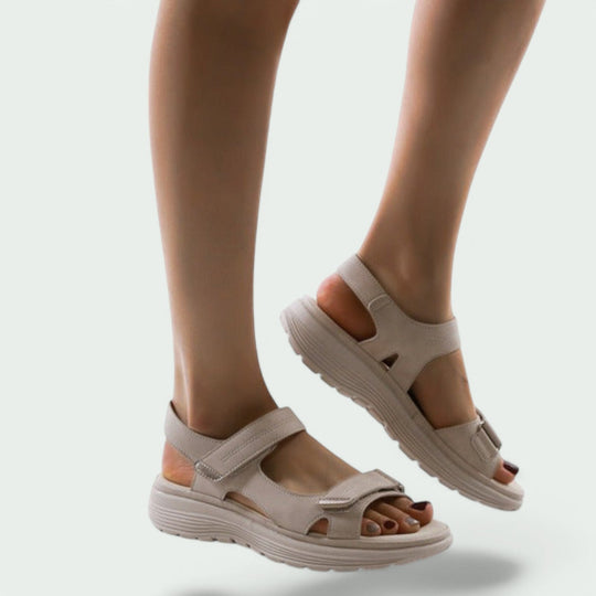 Dame Sandaler Sporty Tekstil med Anatomisk Støtte og Dempe Såle 3