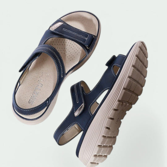 Dame Sandaler Sporty Tekstil med Anatomisk Støtte og Dempe Såle 4