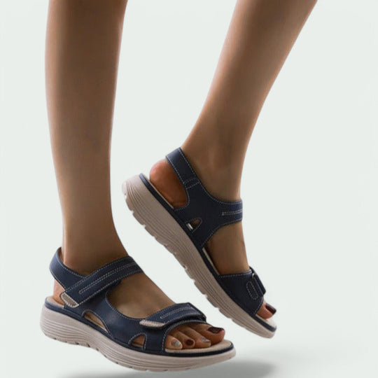 Dame Sandaler Sporty Tekstil med Anatomisk Støtte og Dempe Såle 6