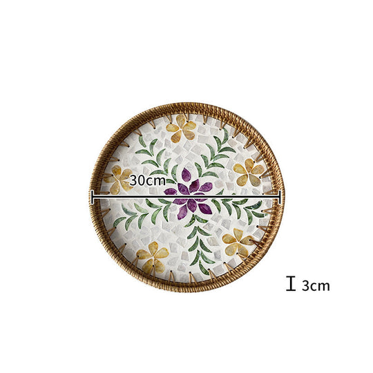 Dame Serveringsfat Dekorativ Unik Design 9