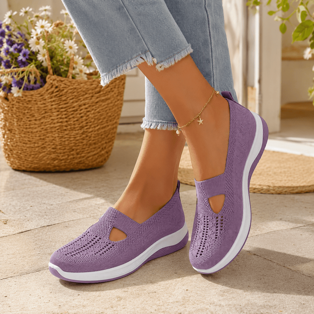 Dame Sko Slip-On for Komfortabel Hverdagsbruk 4