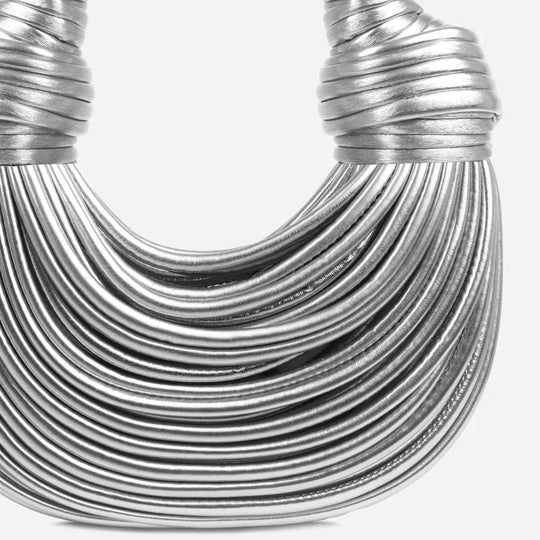 Dame Skulderveske Med Unik Knutedetalj Trendy Design 6
