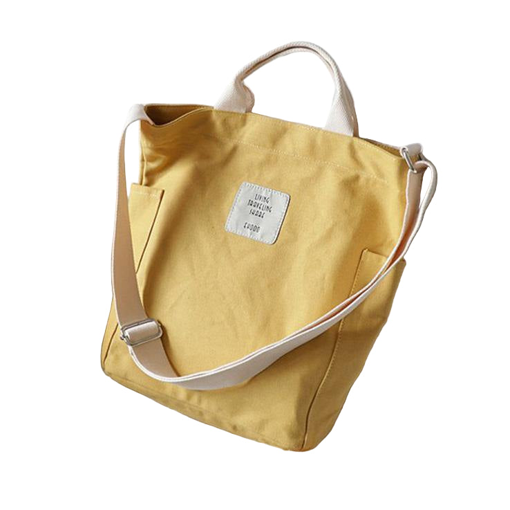 Dame Skulderveske Patchwork Romslig Design 0