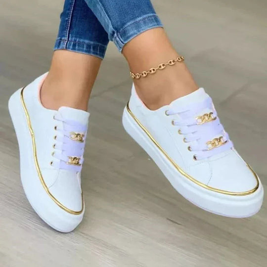Dame Sneakers Komfortabel Design 1