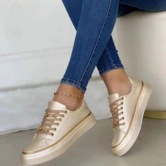 Dame Sneakers Komfortabel Design 2