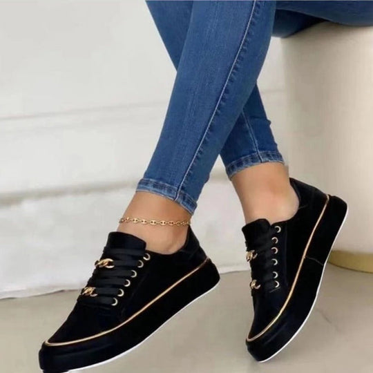 Dame Sneakers Komfortabel Design 3
