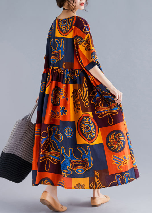 Dame Sommerkjole med Blomsterdesign - Flatterende Snitt og Allsidig Stil 2