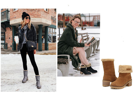 Dame Støvler Justerbar Høyde 2