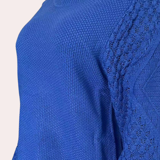 Dame Sweater Uld Strik Klassisk 2