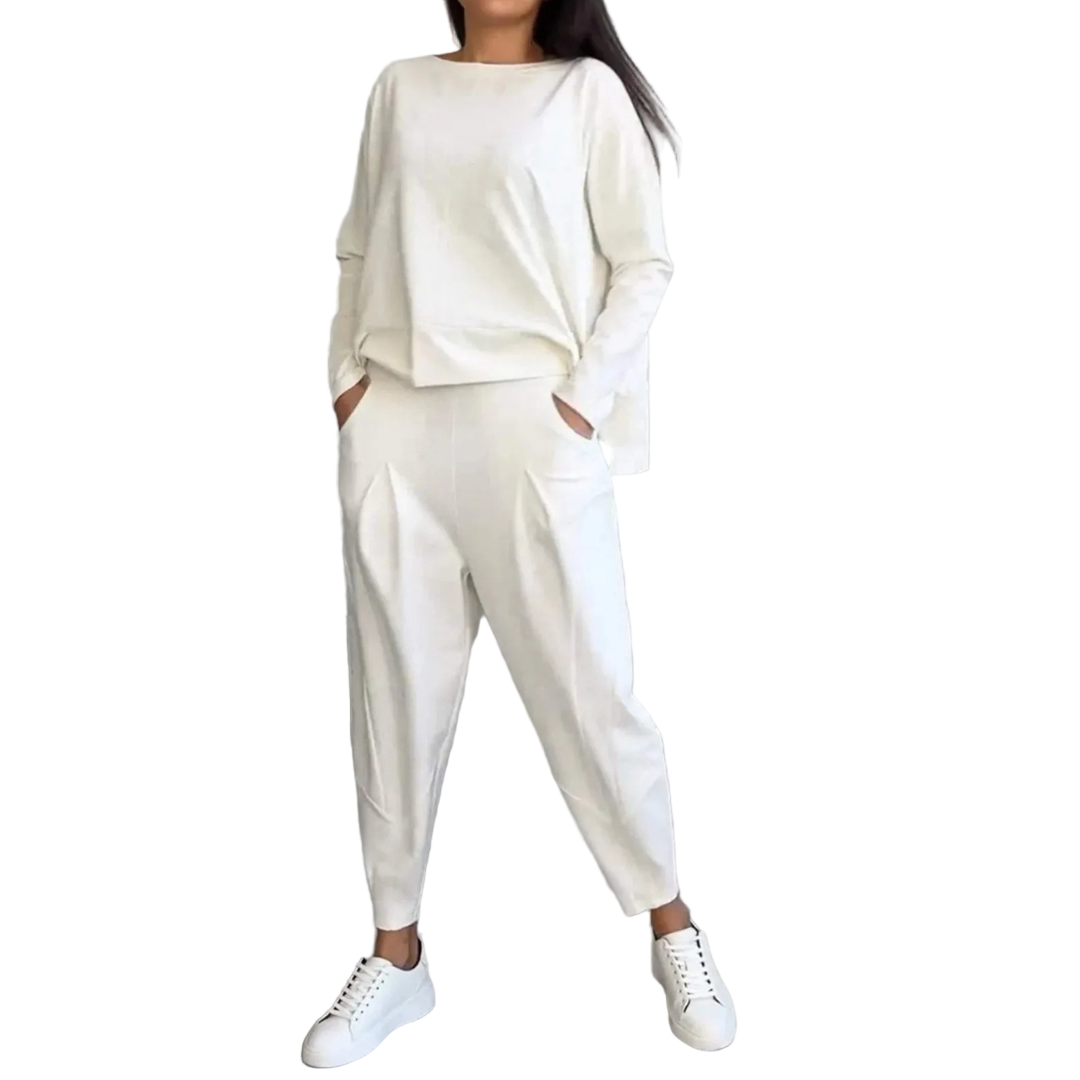 Dame To-delt Sett Stilig Allsidig Design 0