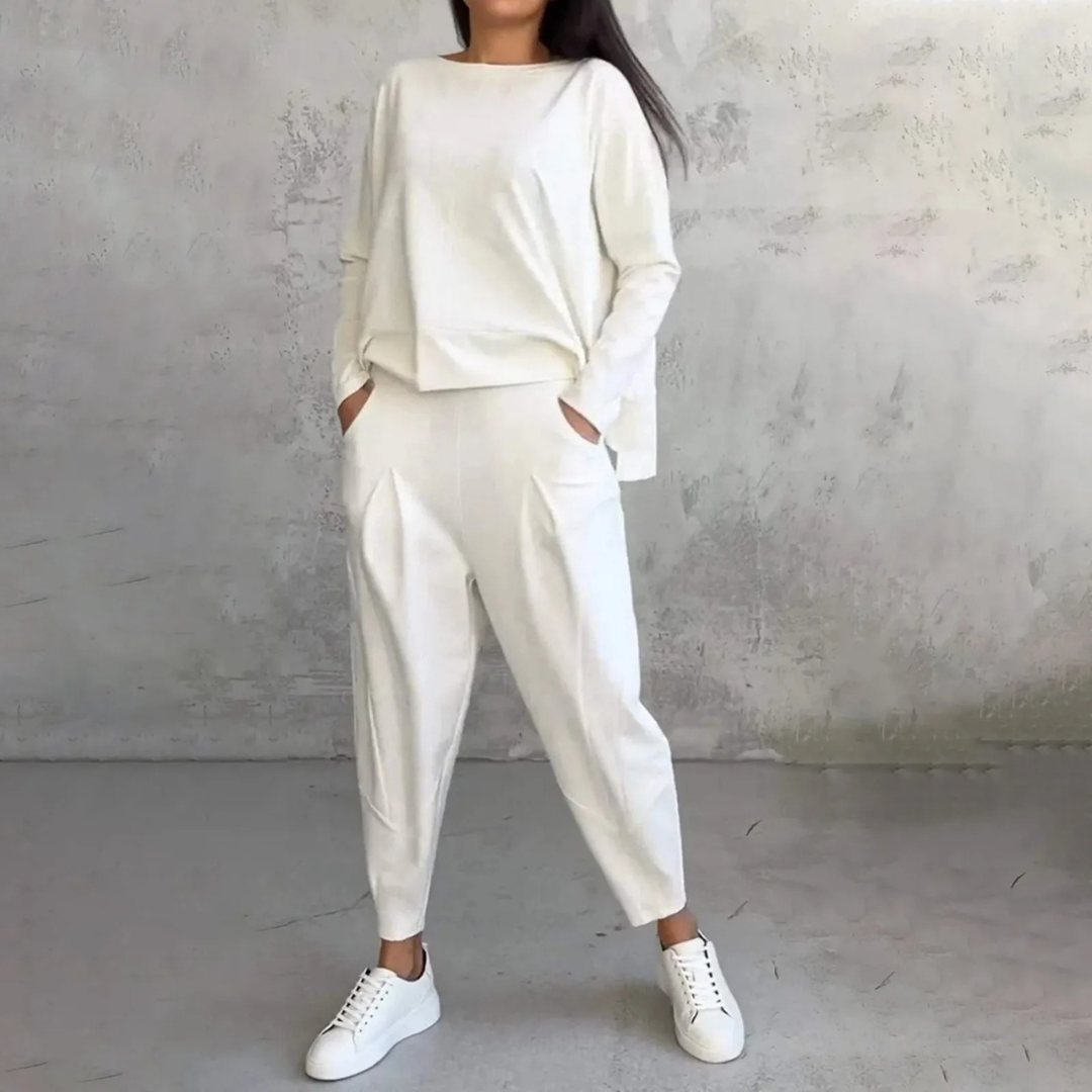 Dame To-delt Sett Stilig Allsidig Design 1