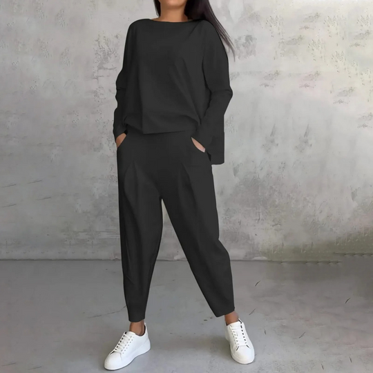 Dame To-delt Sett Stilig Allsidig Design 3