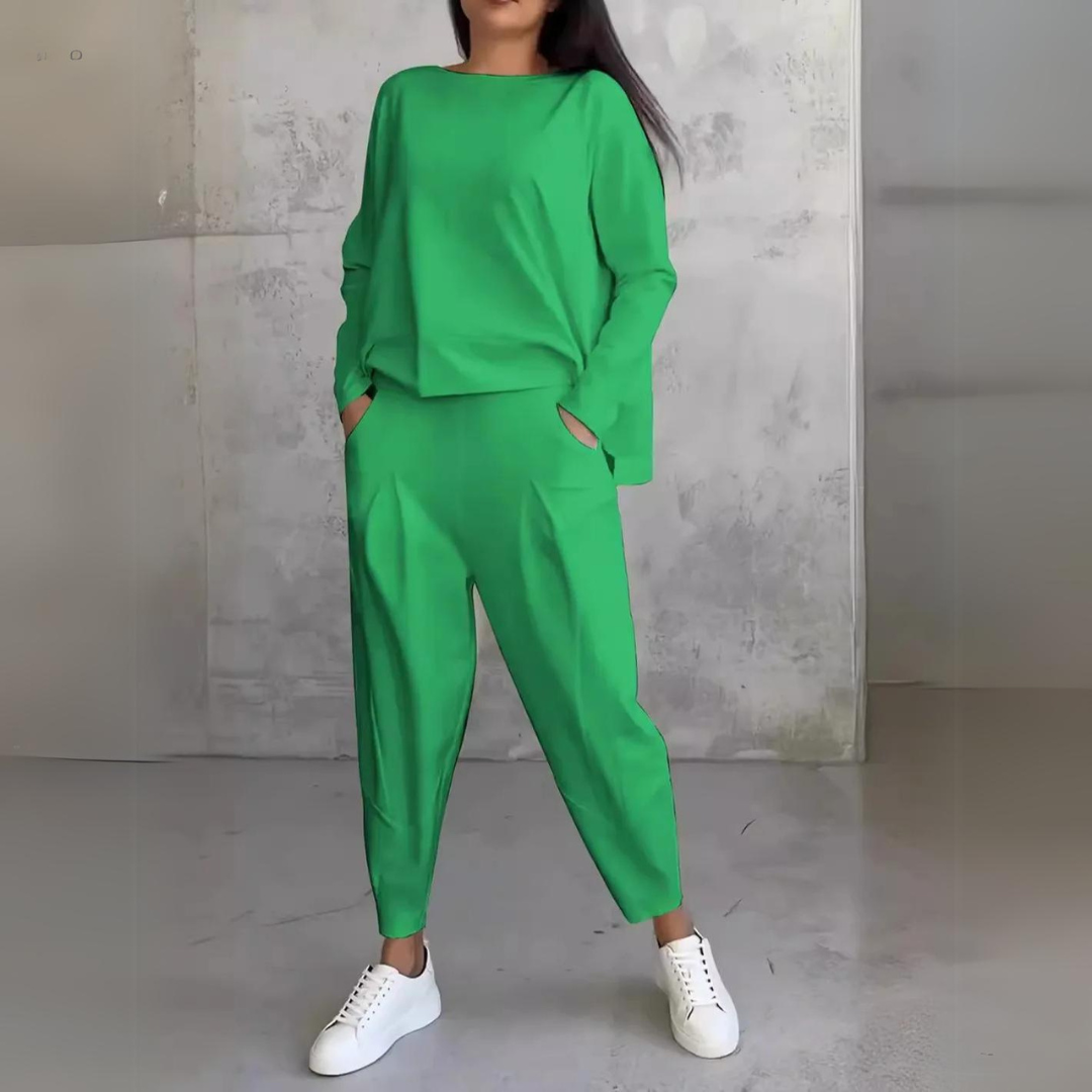 Dame To-delt Sett Stilig Allsidig Design 5