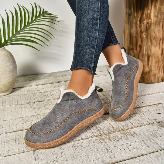 Dame Tøfler Slip-On Pustende Materiale Sklisikker Såle 1