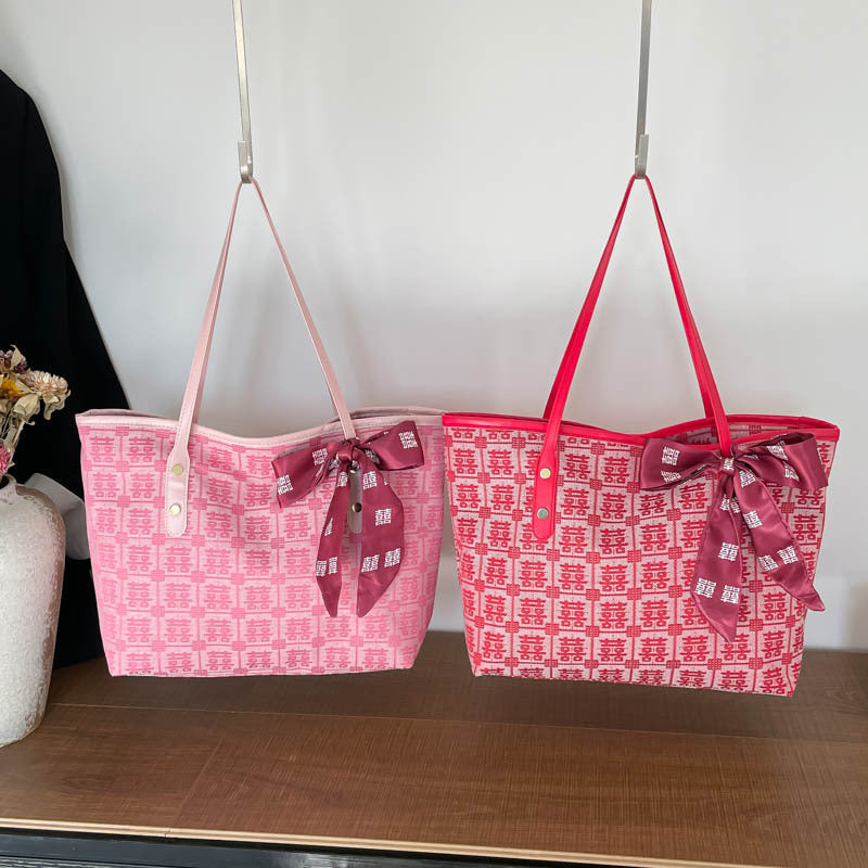 Dame Tote Bag Brodert Stilfull 2