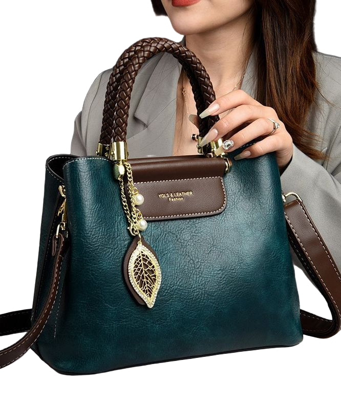 Dame Tote Håndveske i Peacock Blå 0