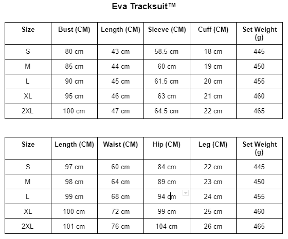 Dame Tracksuit Sporty 7