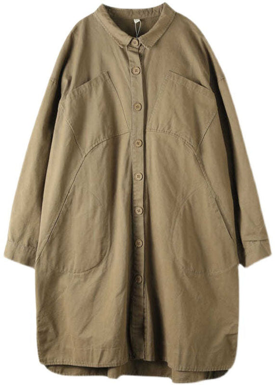 Dame Trench Coat med Peter Pan Krage 4
