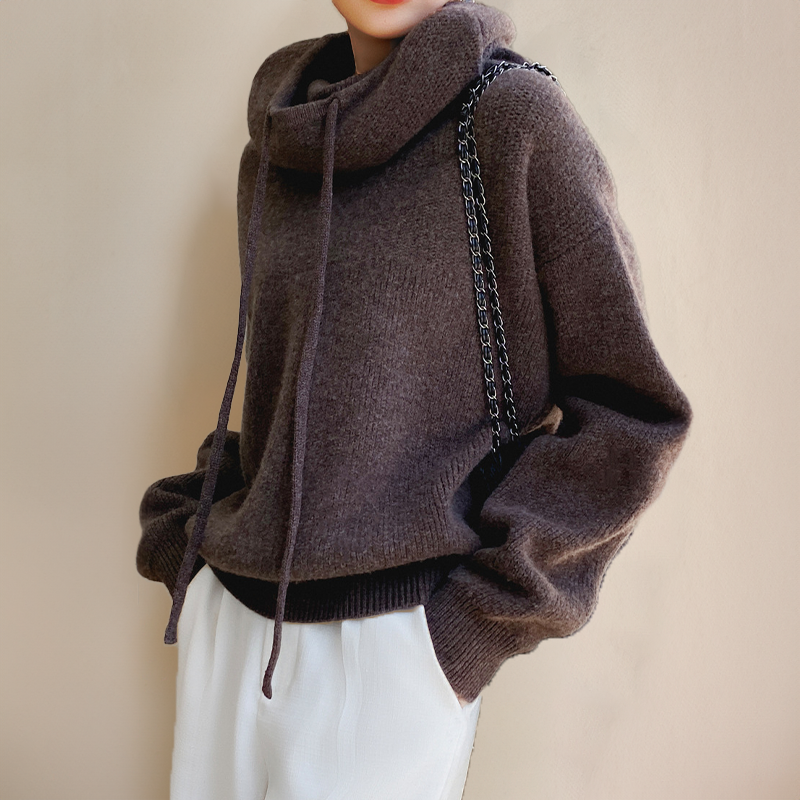 Dame Turtleneck Genser Høstlig Stil 5