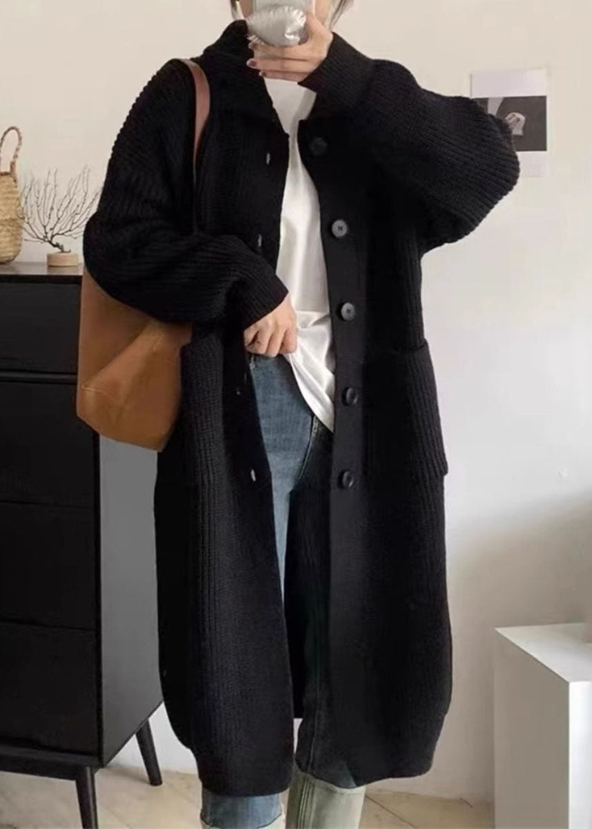 Dame Turtleneck Genser med Lommer 2