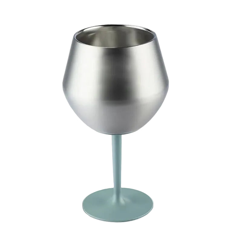 Dame Vinglass i Rustfritt Stål Moderne Design 0