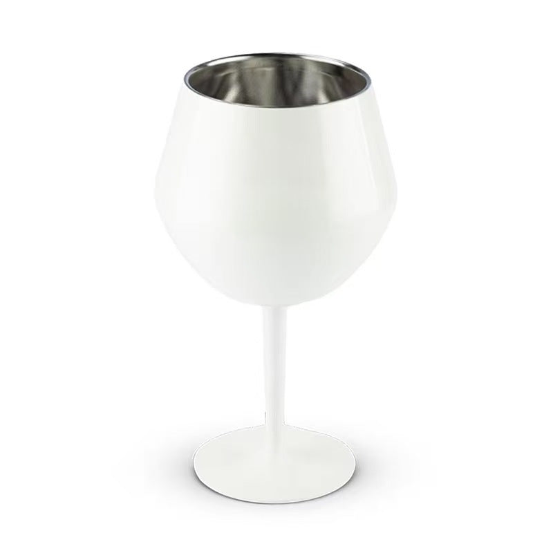 Dame Vinglass i Rustfritt Stål Moderne Design 5
