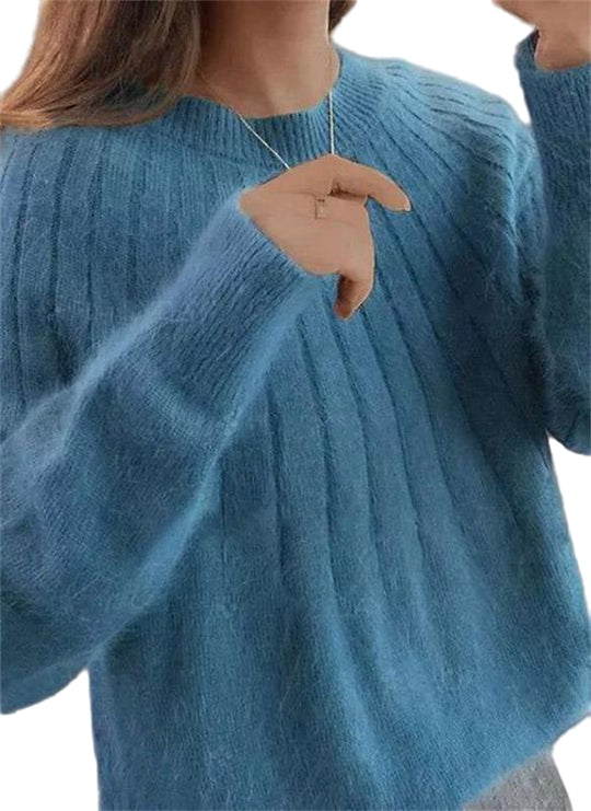 Dame Vintergenser Strikket 0