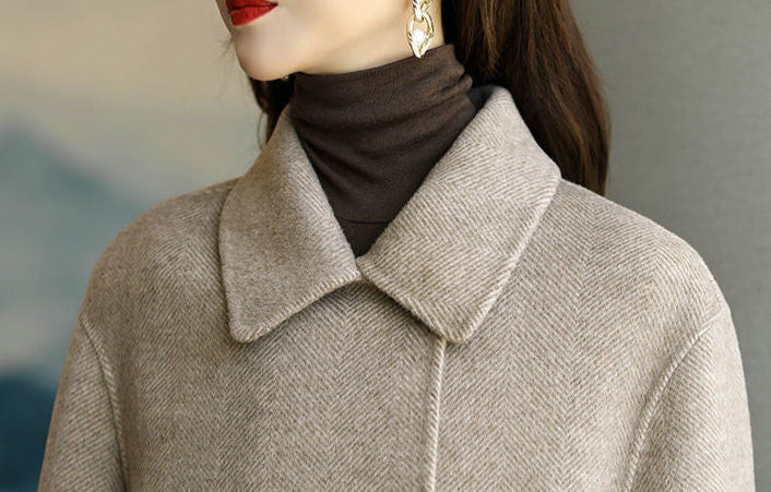 Dame Vinterjakke Sofistikert Design 3