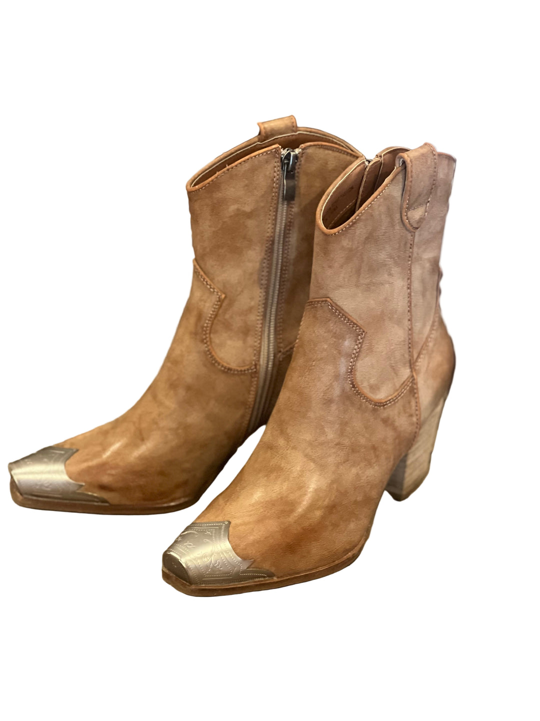 Dame Western Støvler Casual Skinn 0