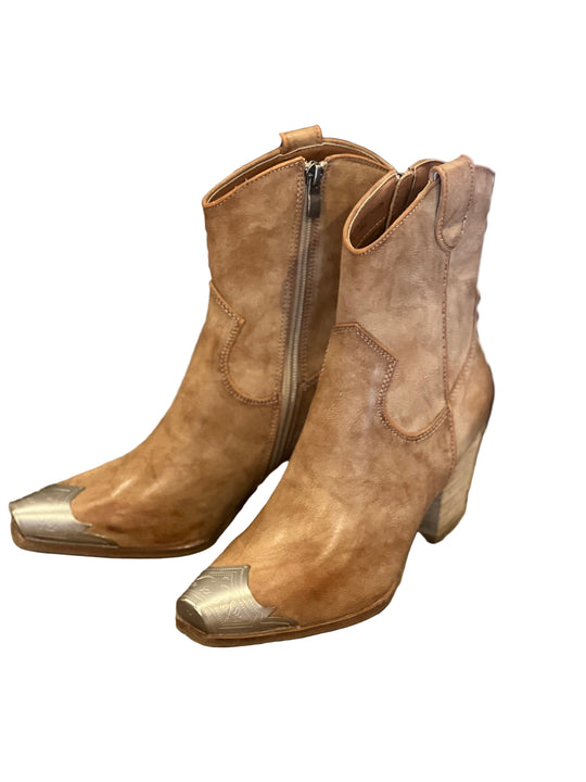 Dame Western Støvler Casual Skinn 0
