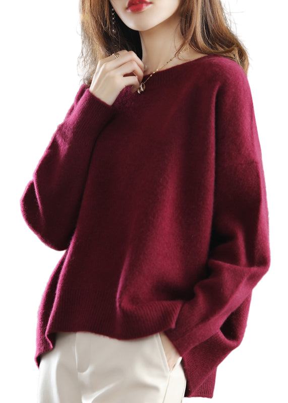 Damegenser med O-hals og Tykk Patchwork 0