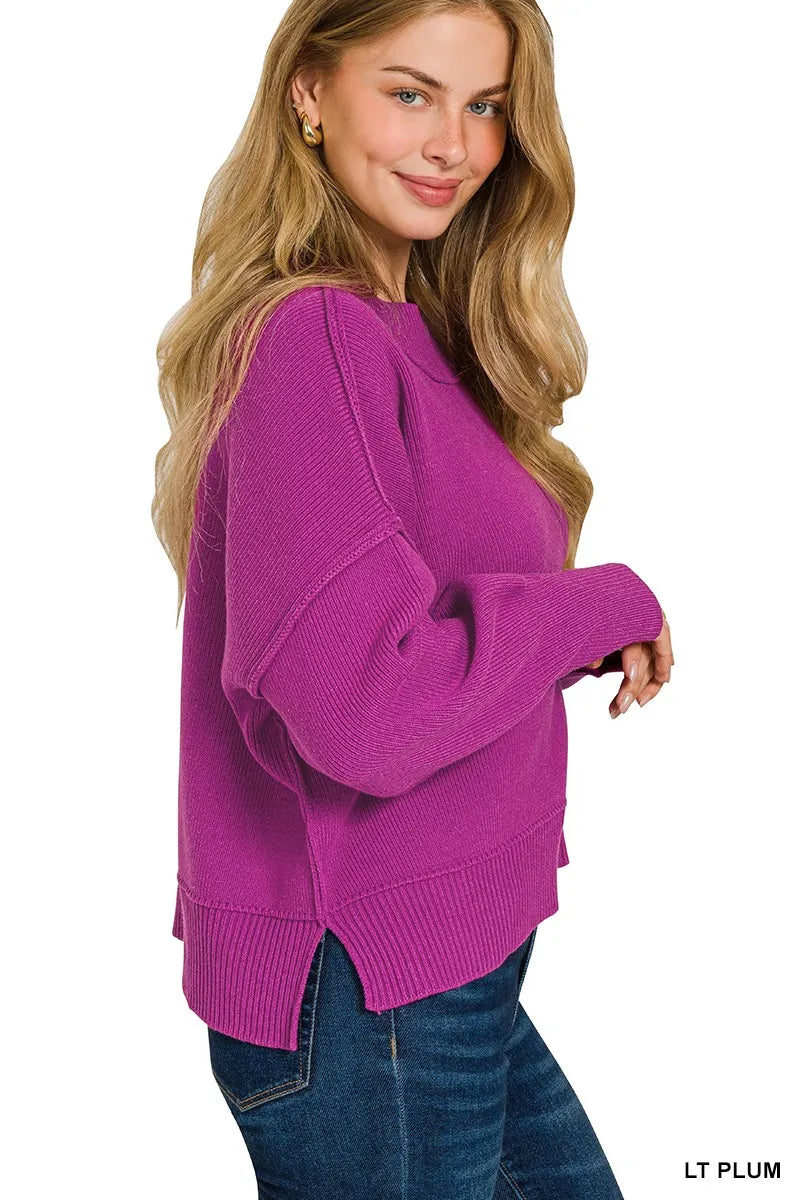 Damegenser med Vid Hals og Drop Shoulder 2