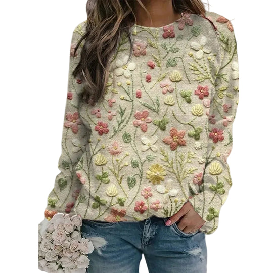 Damegenser med blomstermønster 0