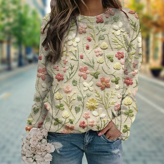 Damegenser med blomstermønster 1