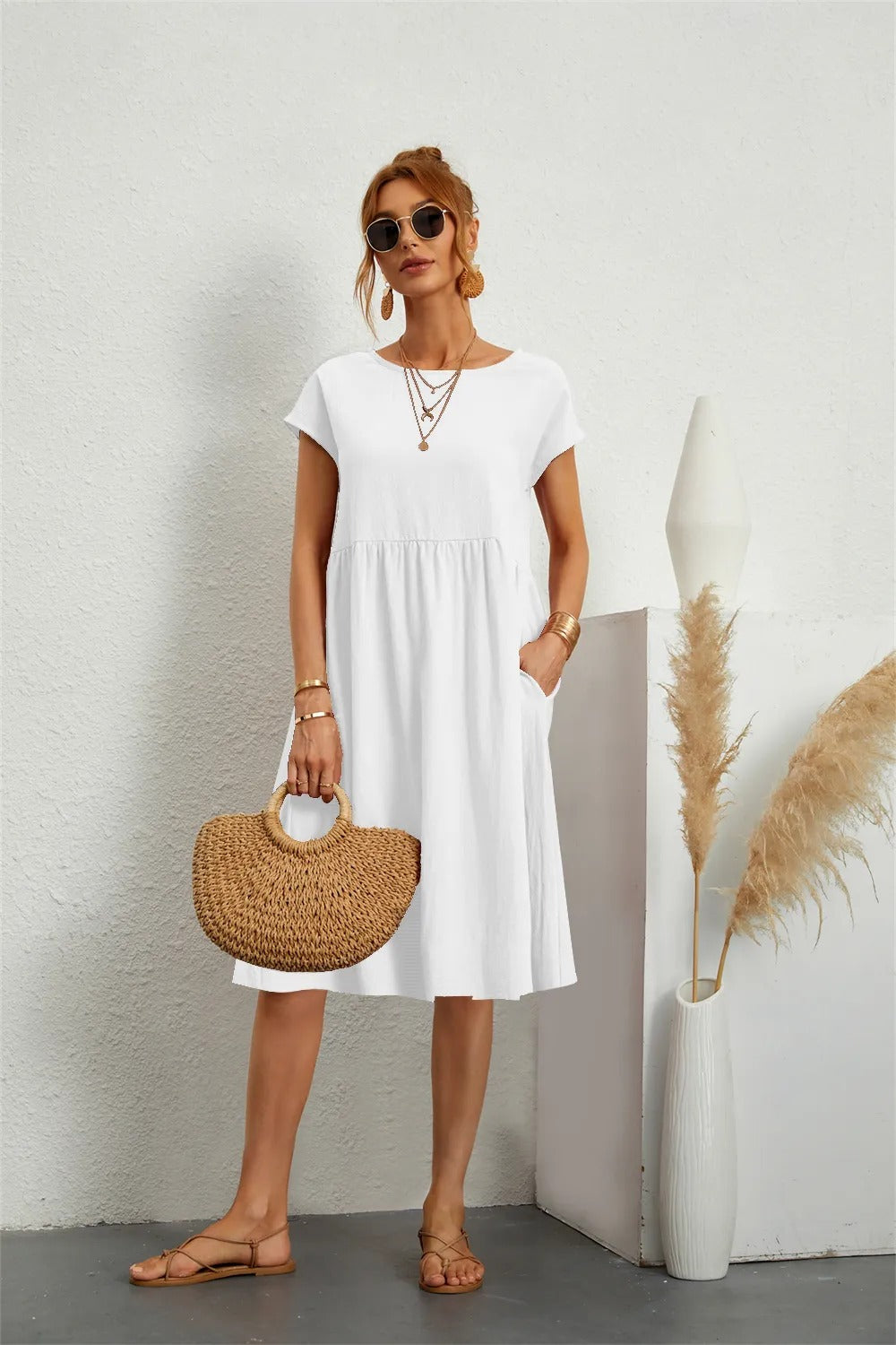 Damen Kjole Moderne Stil 10