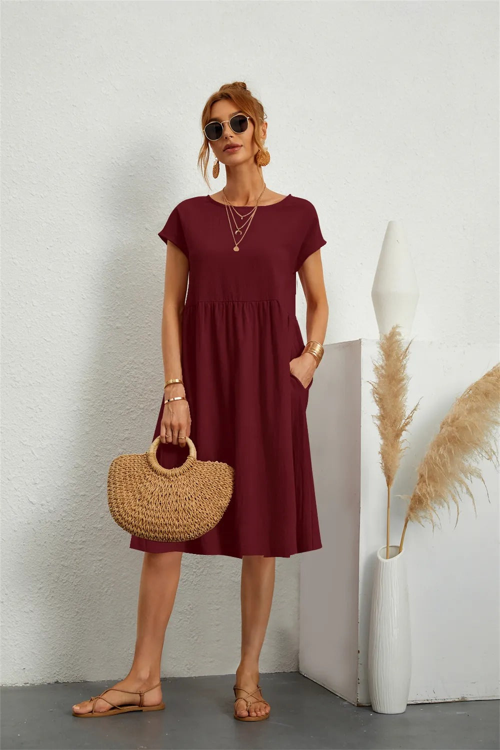 Damen Kjole Moderne Stil 12