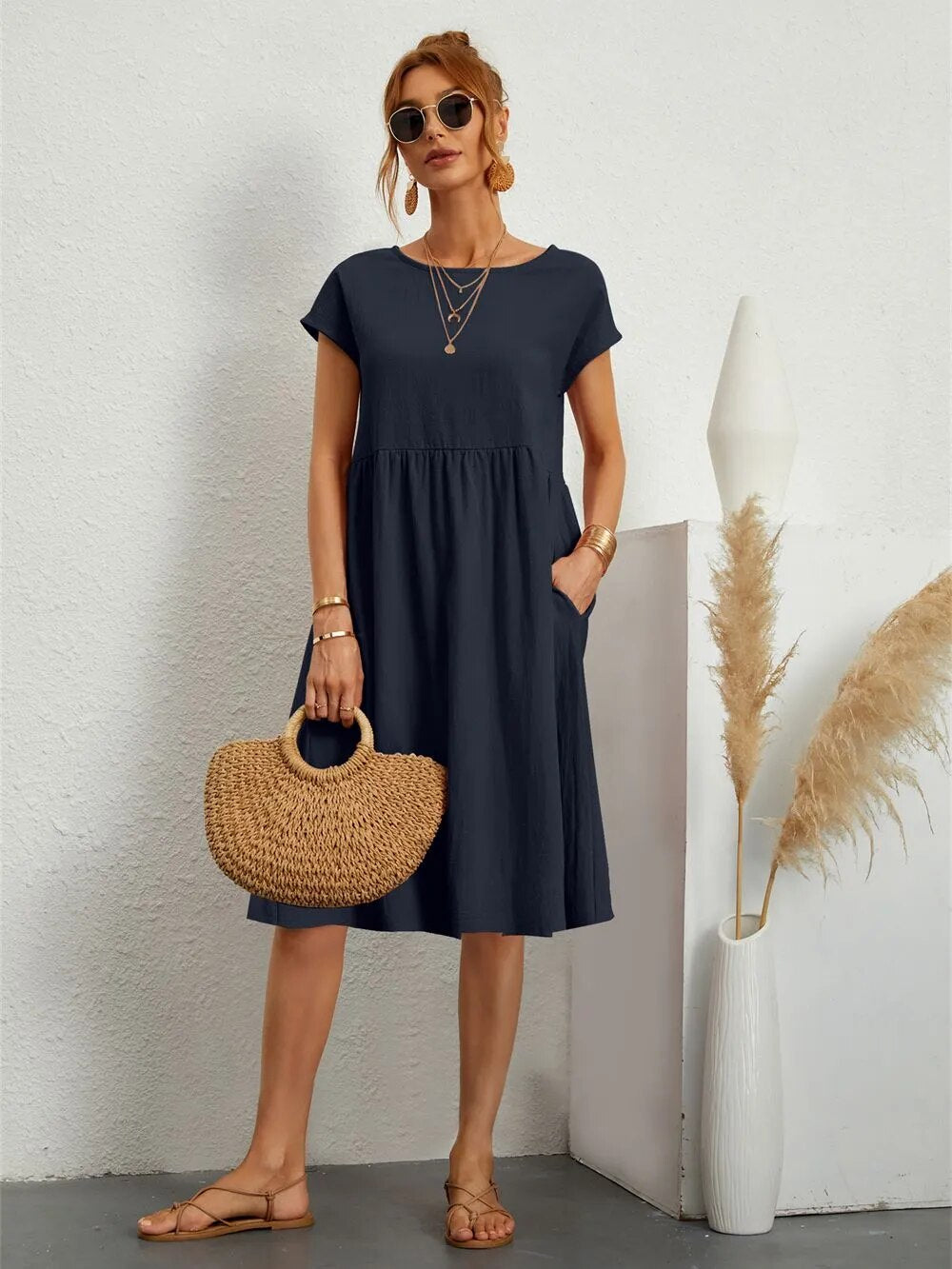 Damen Kjole Moderne Stil 13