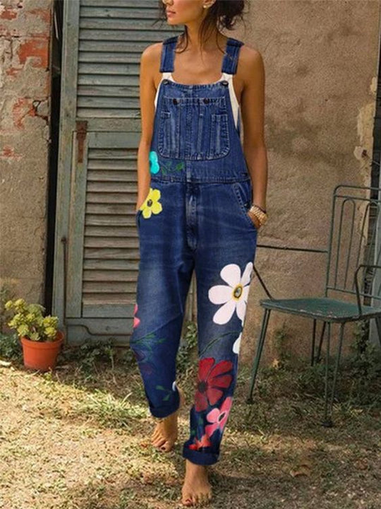 Damens Denim Stil Jumpsuit 1