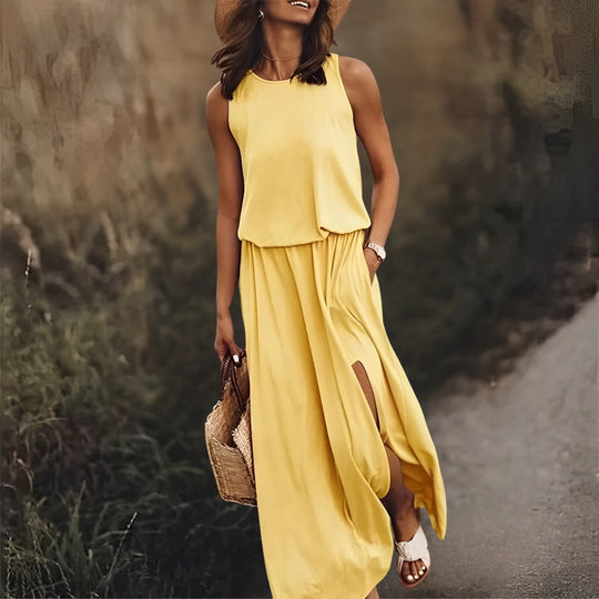 Damens Maxikjole Moderne Bunt Stil 4