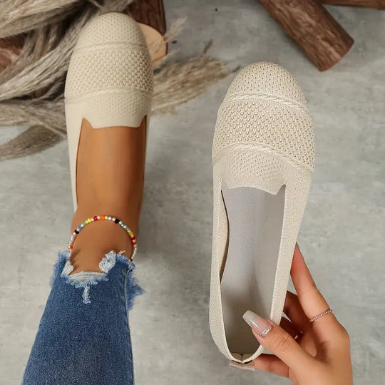 Damens Slip-Ons med Fuskepels og Komfortabel Design 2