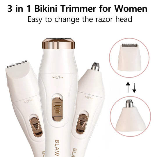 Damer Barbermaskin Med Trimmer For Presis Styling 4