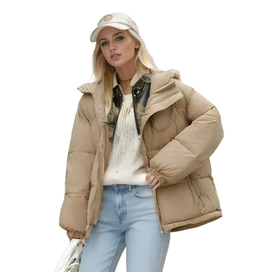 Damer Hettejakke Moderne Design Koselig 0