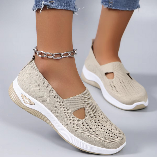 Dame Slip-On Sko med Fleksibel Design