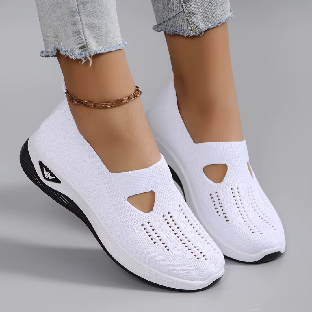Dame Slip-On Sko med Fleksibel Design