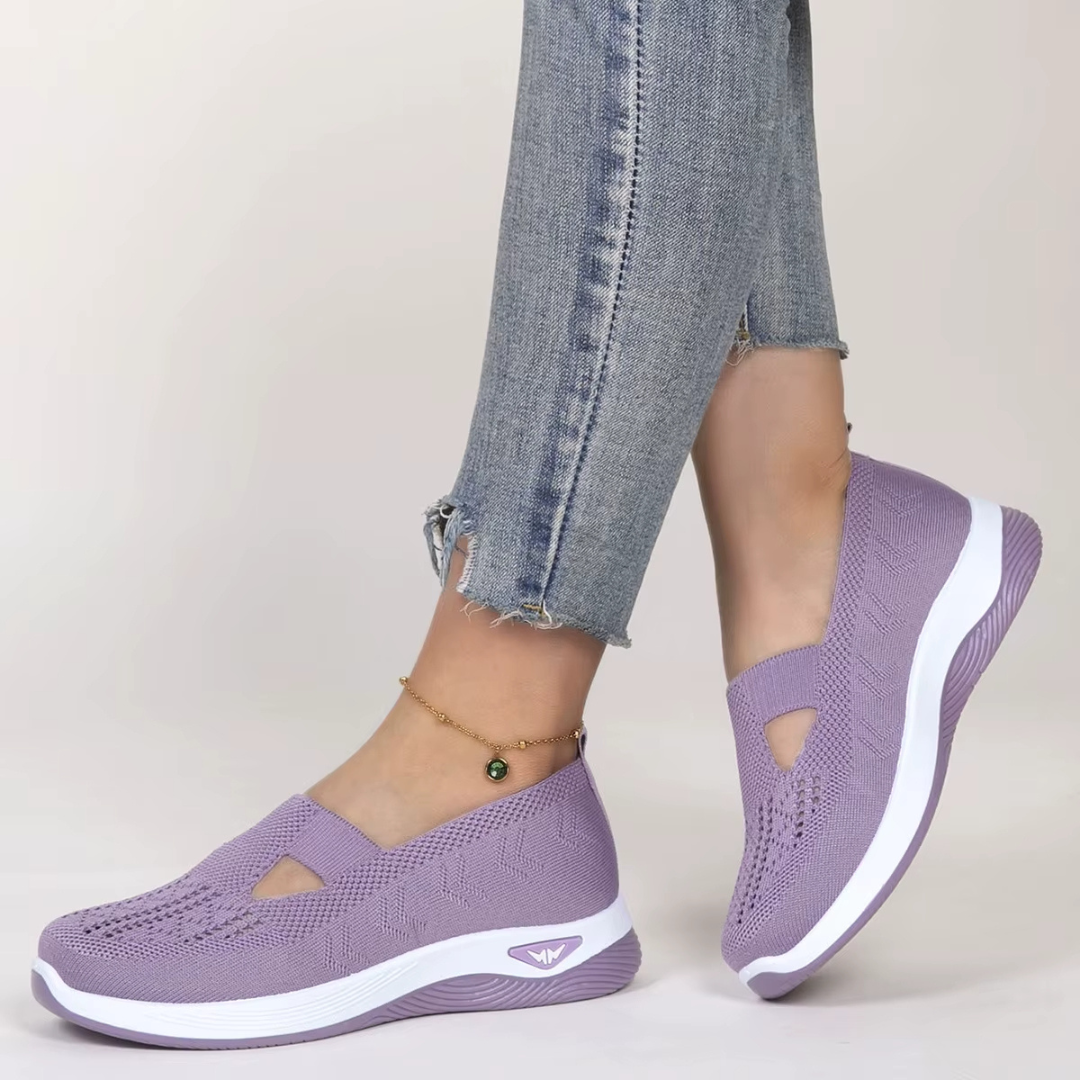 Dame Slip-On Sko med Fleksibel Design