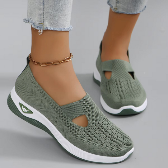 Dame Slip-On Sko med Fleksibel Design