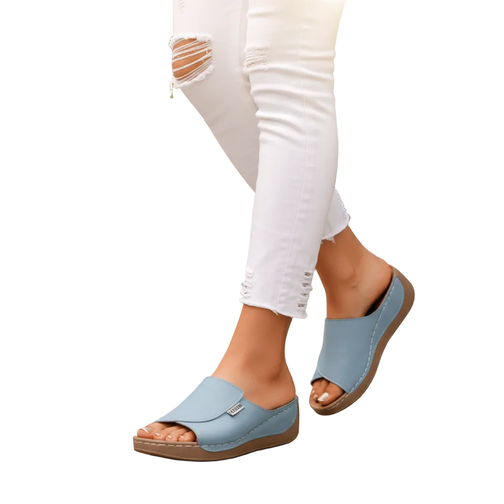 Damesandaler med Praktisk Slip-On Design 0