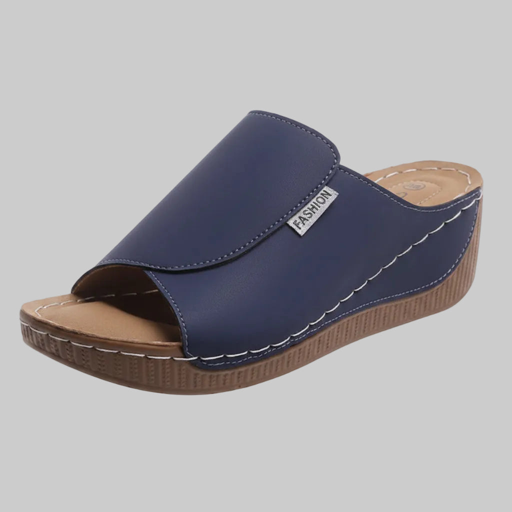 Damesandaler med Praktisk Slip-On Design 8
