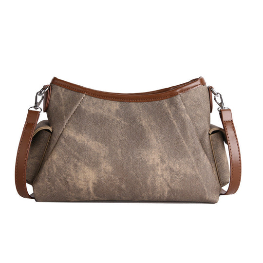 Dameveske Denim Bucket Bag Trendy 0