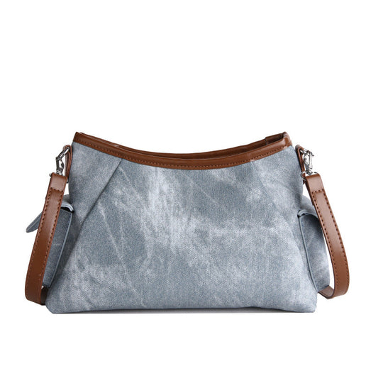 Dameveske Denim Bucket Bag Trendy 8